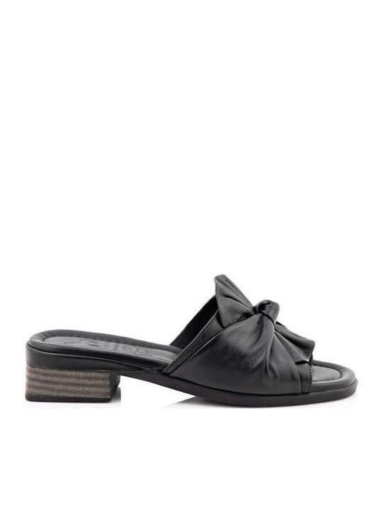 Boxer Sandale Din Piele Negre