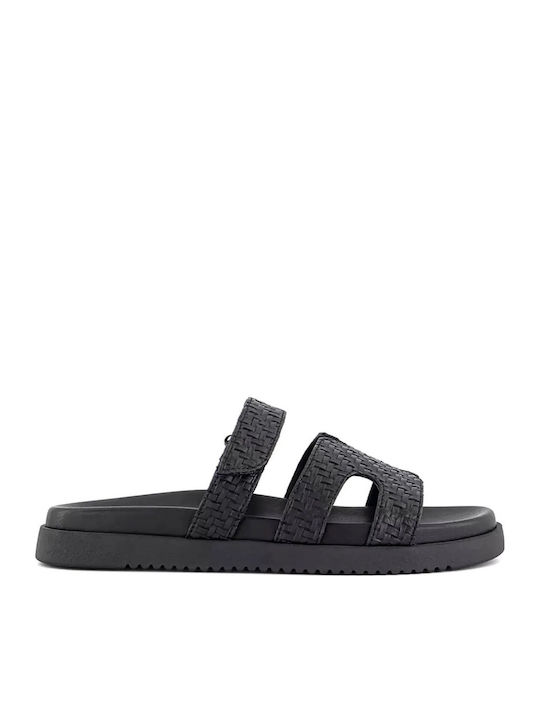 Steve Madden Leather Women's Flat Sandals Flatf...