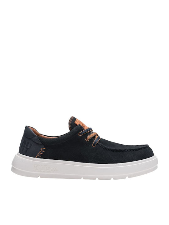 Replay Men's Moccasins in White Colour