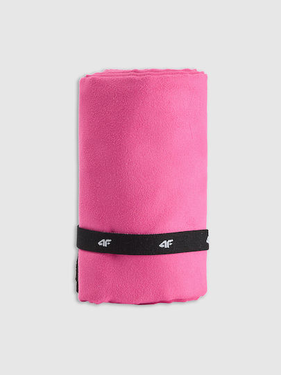 4F Πετσέτα Microfiber Προσώπου Φούξια 90x65εκ.