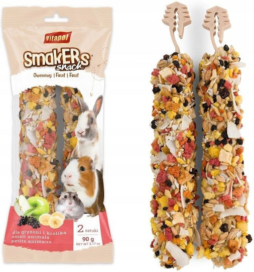 Vitapol Smakers Fruit Treats Rodents Rabbits In Foil 90 G 6 Pcs Display