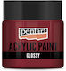 Acrylic Colours Glossy Shiny 50ml Pentart Red Wine