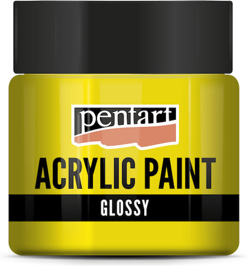 Ακρυλικό Glossy 50ml Γυαλιστερό Pentart Κίτρινο