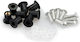Kit Anodized Silver Racing Bolts Motorcycle Fairing Bolts 6 Pieces 0957p Puig
