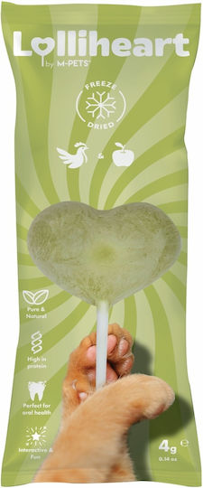 Λιχουδιές Γάτας M-pets Lolliheart Chicken & Apple 4gr