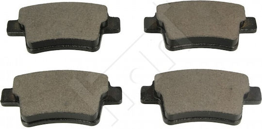 Τακάκια Φρένων Πίσω Citroën C4 Picasso 07 1611141080