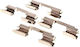 Opel Agila 2008-2015 Vorderseite Bremsbelag Set