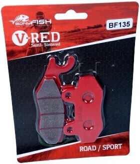 Motorcycle Brake Pads Organic Yamaha Xtz 750 1989-1997 Without ECE