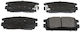 Zurück Bremsbeläge Chevrolet Captiva 96626076