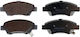 Front Brake Pads Honda Insight 09 Jazz City 08-/CR-Z 10