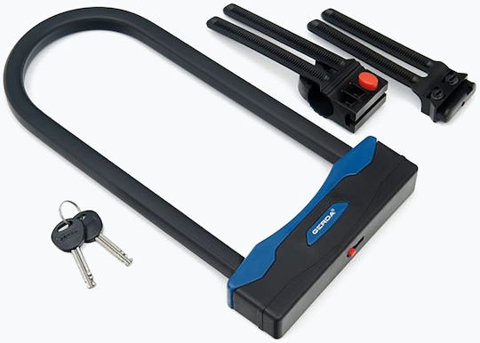 Gerda Ultra Strong Plus 320/165l U-lock Bike Lock Black