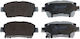 Τακάκια Φρένων Εμπρός Toyota Corolla 1.4-1.8 99-/yaris V9118a082