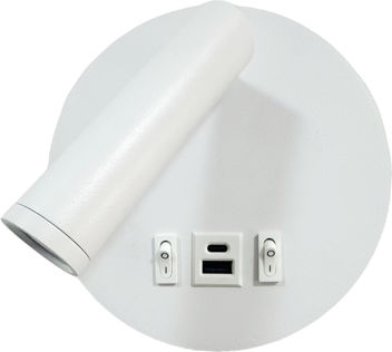Eurolamp Arte Illumina Atlas Classic Wall Lamp with Integrated LED and Warm White Light 15x7x7cm
