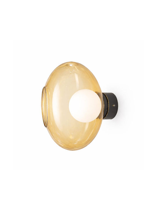 Wall Lamp with G9 Socket Honey 25x20cm