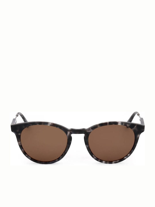 Sandro Unisex Sonnenbrillen mit Grauem Rahmen und Braunen Gläsern