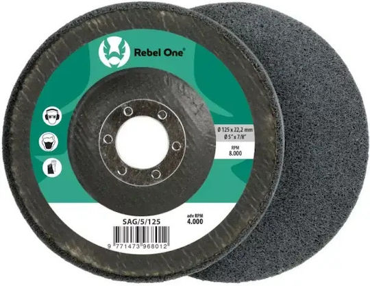 Cibo Τροχος Λειανσης Unitized Rebel One S-line 115x12,7/22,2 Sag/7 Medium