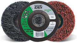 Sait Τροχος Καθαρισμου Κουρμπα 115x22,23mm Rr Saitpol Fv Type Rr Κοκκινο