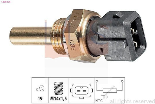 Wassertemperatur-Sensor Für BMW Serie 7 E38 94 E38 12621710535