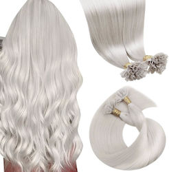 Remy Hair Кератиново Удължение с Натурална Реми Коса в Тъмноблондин Цвят 60A 55см Remy Hair Кератиново Удължение с Натурална Реми Коса в Тъмноблондин Цвят 60A 55см