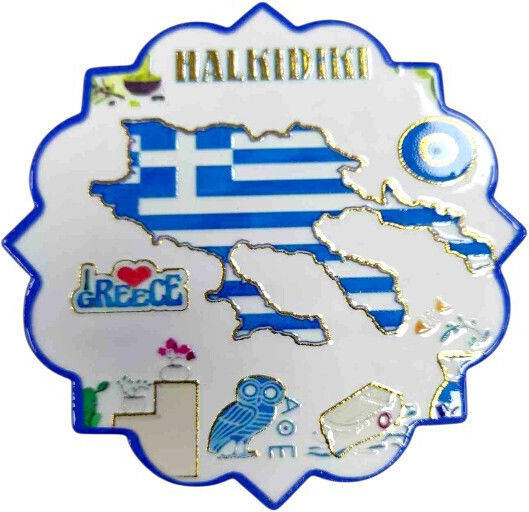 Coaster Souvenir Chalkidiki Set 12pcs 221430