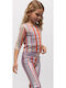 Kids Set with Leggings Summer 3 Pieces White