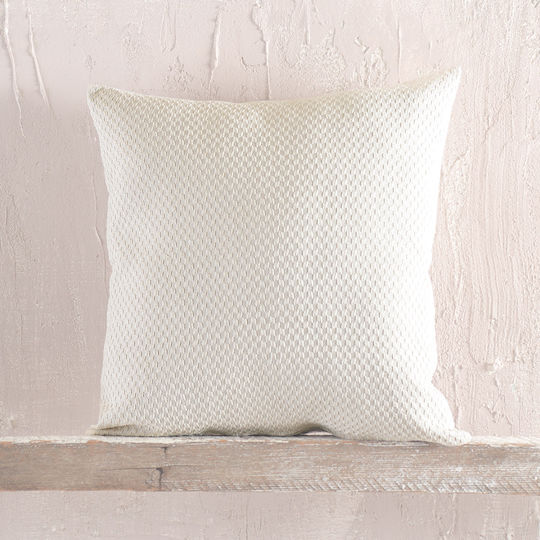 Rythmos Decorative Pillow Case Rami Ecru 40x40 cm Rythmos Decorative Pillow Case Rami Ecru 40x40 cm