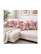 ForHome Decorative Pillow Case Foglie D'acero Red 45x45cm