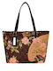 Henny Leather Women's Tote Handbag Brown