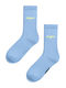 Club Γυναικείες Κάλτσες Light Blue/yellow