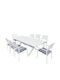 Гарнитура За Трапезария На Открито 9 Бройки NINA