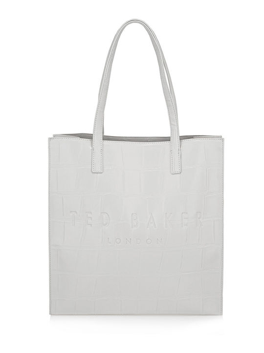 Ted Baker Croccon Women's Shoulder Bag Beige