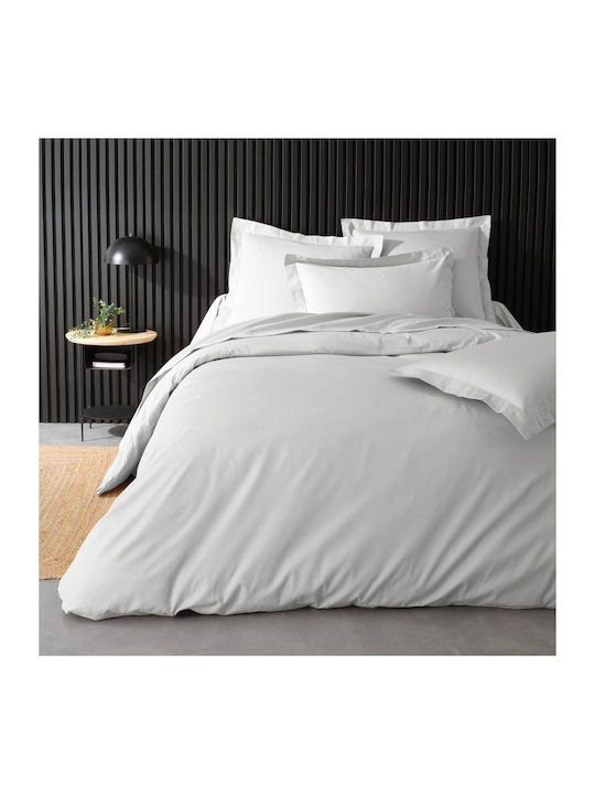 Bettbezug Übergröße 220x240 L-c Perkal Weiß