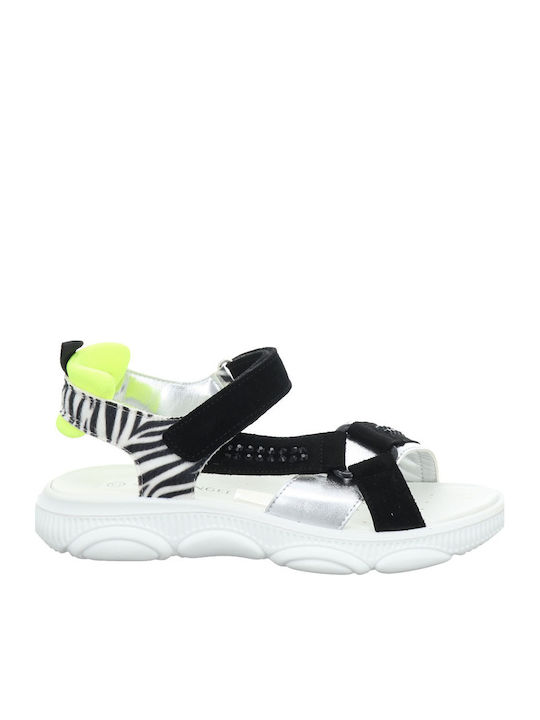 Anatomisch Kindersandalen Schwarz