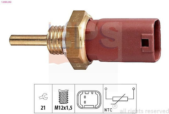 Water Temperature Sensor Fiat Marea 96 2.4 Jtd 46520384