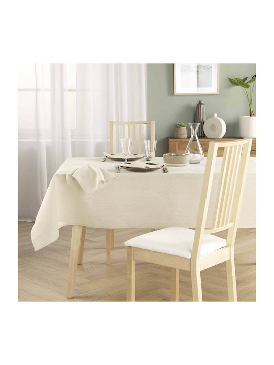 Tablecloth L-c Serafine Ecru 140x240cm