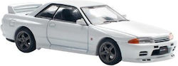 Nissan Skyline Gt-r R32 Mașină Model Scara 1:64 Alb Cristalin Pop Race Nissan Skyline Gt-r R32 Mașină Model Scara 1:64 Alb Cristalin Pop Race