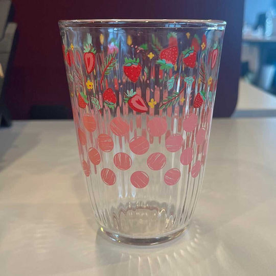Marva Fragole Pahar Pentru Apă Din Sticlă 390ml Marva Fragole Pahar Pentru Apă Din Sticlă 390ml