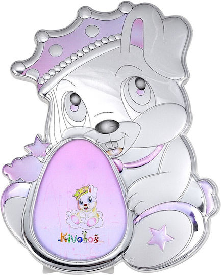 Slevori Kinder Bilderrahmen in Silber Farbe
