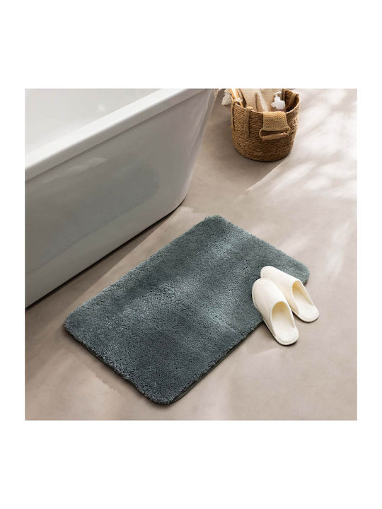 Non-Slip Bath Mat L-c Mael 1802334 Cedre 50x80cm