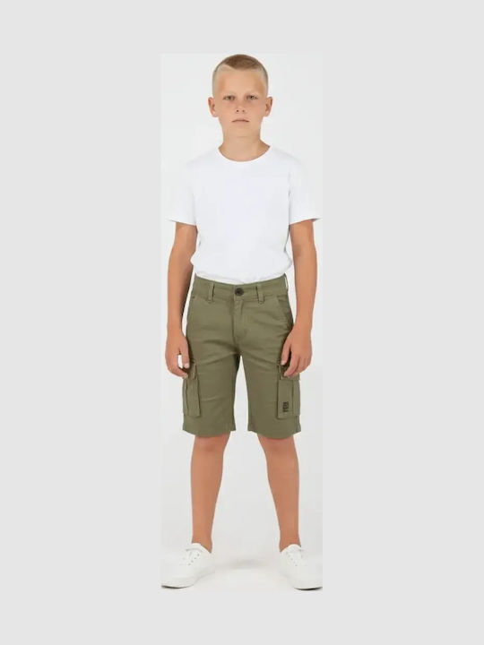 Joyce Kids Fabric Khaki Shorts/Bermuda