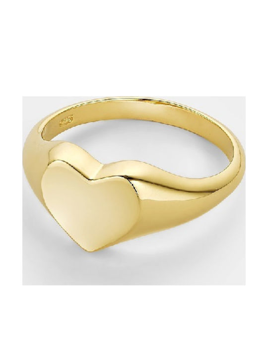 Vogue Women's Chevalier Ring in Gold Plated Silver