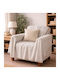 Viosarp 3472 Armchair Throw Jacquard 130x170cm Polycotton