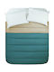 Single Quilt 160x240cm Petrol Blue