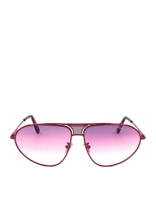 Agent Provocateur Unisex Γυαλιά Ηλίου με Μπορντό Σκελετό και Ροζ Φακό