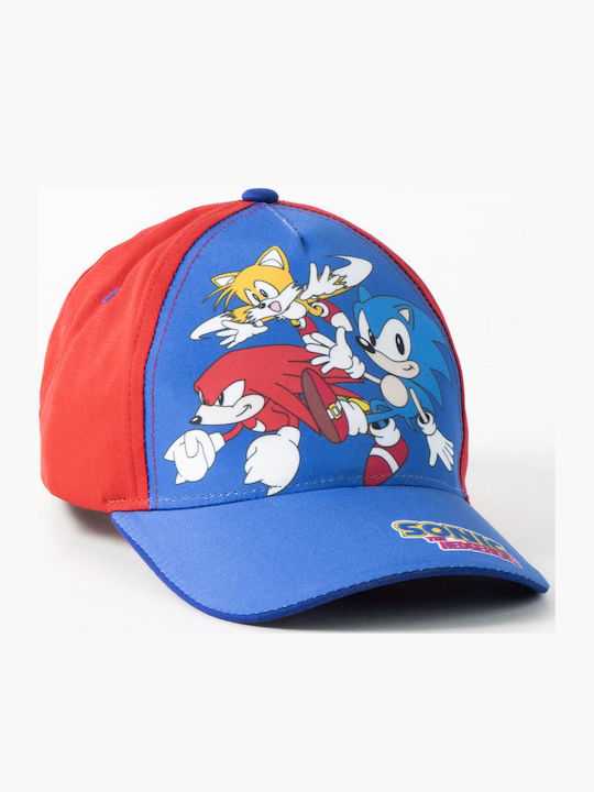 Cerda Kinderhüte Jockey Stoff Sonic Rote