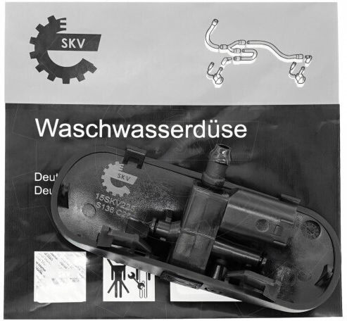 Duza Pulverizator Audi A6 Față Stânga 4g0955987a