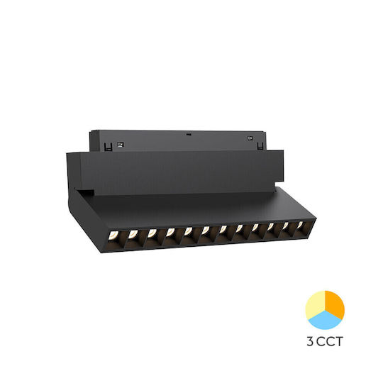 Braytron LED Γραμμικό Φωτιστικό Οροφής 12W Ρυθμιζόμενο Λευκό