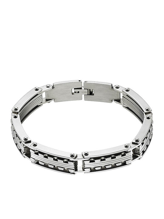 Verorama Men's Bracelet Made of Stainless Steel 21.5cm