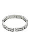 Verorama Men's Bracelet Made of Stainless Steel 21.5cm