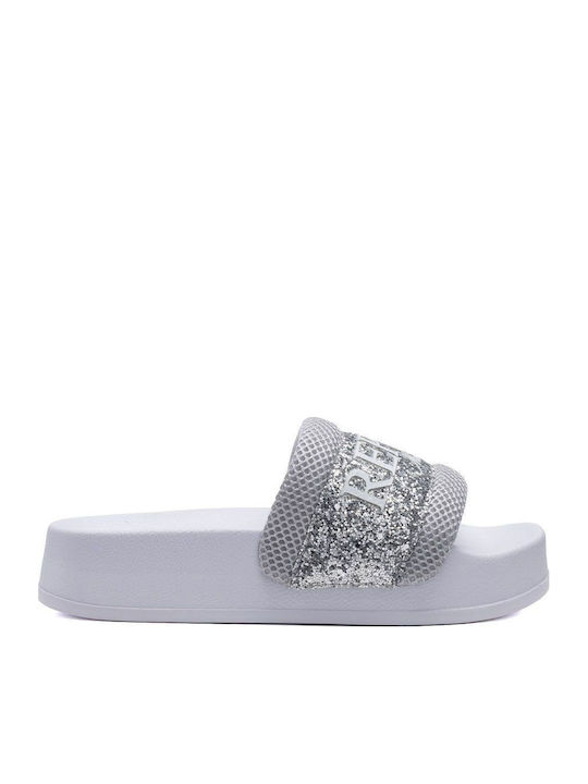 Flip Flops in Gray Colour